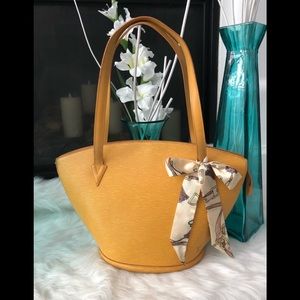 Authentic Louis Vuitton Epi tote bag